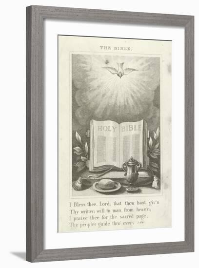 The Bible-null-Framed Giclee Print