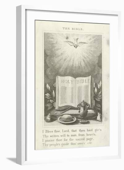 The Bible-null-Framed Giclee Print