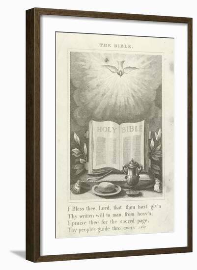 The Bible-null-Framed Giclee Print