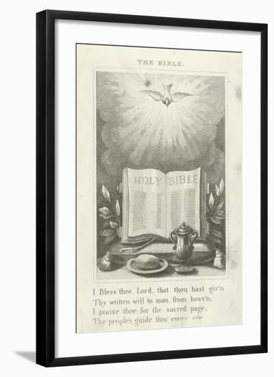 The Bible-null-Framed Giclee Print