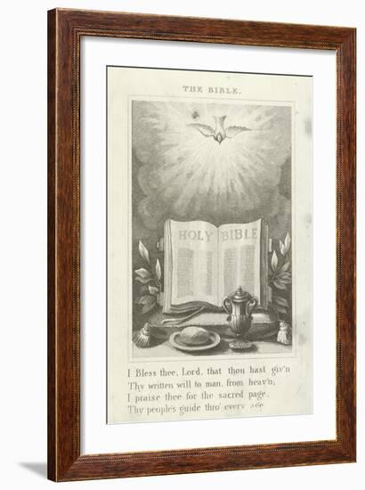 The Bible-null-Framed Giclee Print