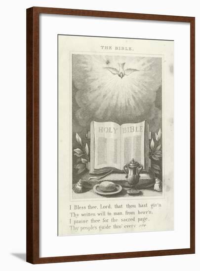 The Bible-null-Framed Giclee Print