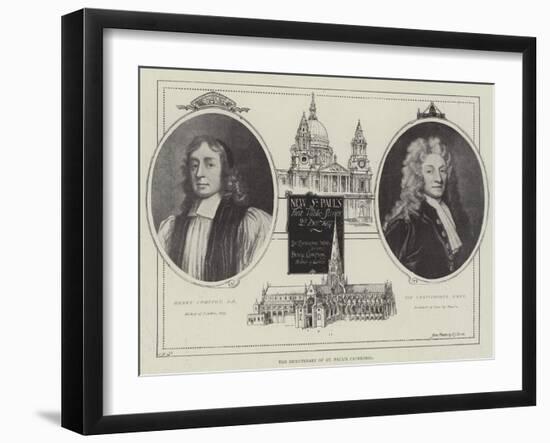 The Bicentenary of St Paul's Cathedral-null-Framed Giclee Print