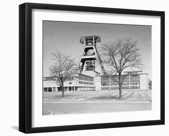 The Big A, Hem Heath Colliery, Trentham, Staffordshire, 1960-Michael Walters-Framed Photographic Print