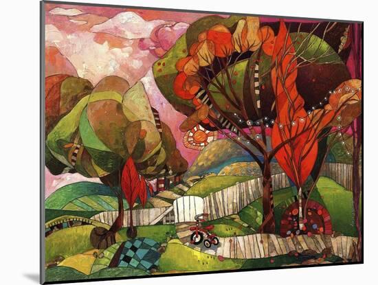 The Big Backyard-David Galchutt-Mounted Giclee Print