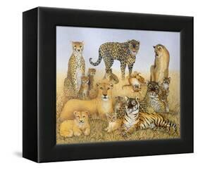 The Big Cats-Pat Scott-Framed Premier Image Canvas