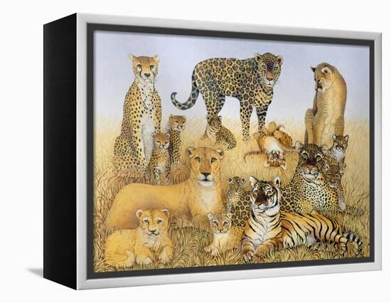 The Big Cats-Pat Scott-Framed Premier Image Canvas