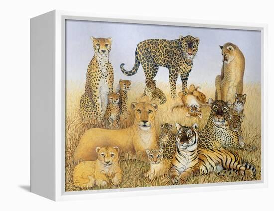 The Big Cats-Pat Scott-Framed Premier Image Canvas