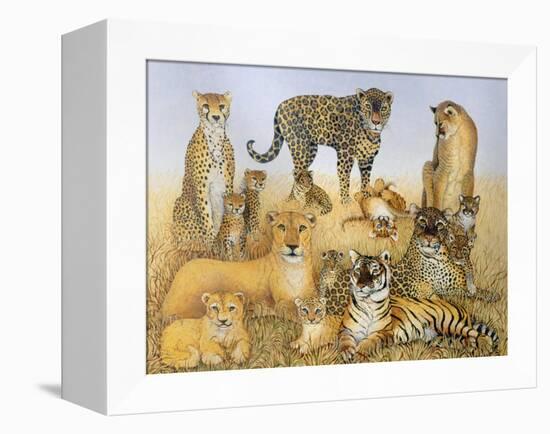 The Big Cats-Pat Scott-Framed Premier Image Canvas