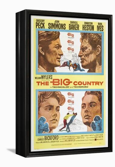 The Big Country, 1958-null-Framed Premier Image Canvas