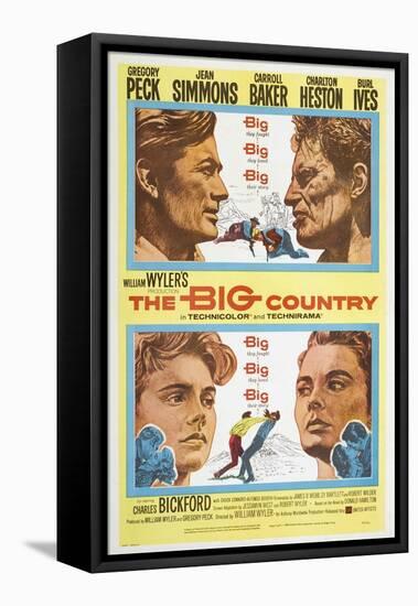 The Big Country, 1958-null-Framed Premier Image Canvas