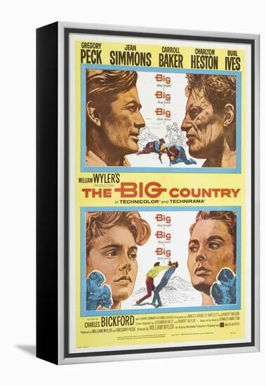 The Big Country, 1958-null-Framed Premier Image Canvas