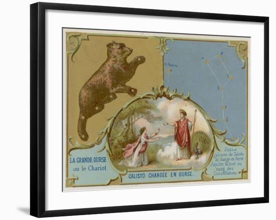 The Big Dipper or the Plough-null-Framed Giclee Print