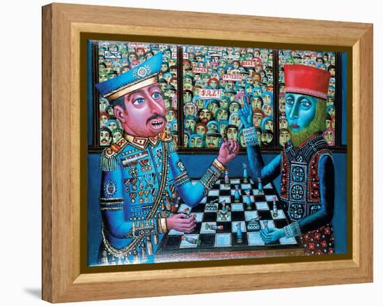 The Big Game, 1983-Tamas Galambos-Framed Premier Image Canvas