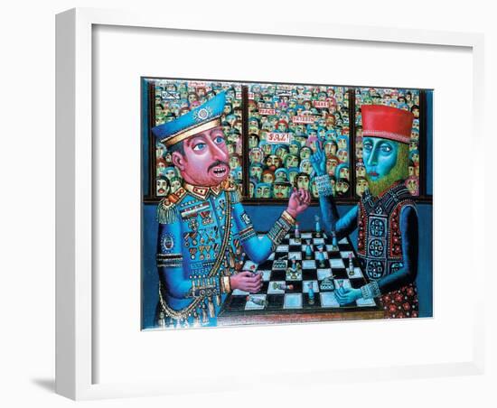 The Big Game, 1983-Tamas Galambos-Framed Giclee Print