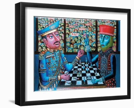 The Big Game, 1983-Tamas Galambos-Framed Giclee Print