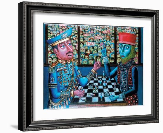 The Big Game, 1983-Tamas Galambos-Framed Giclee Print