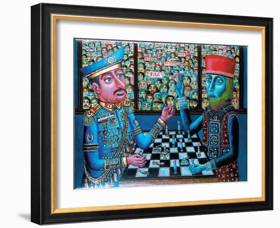 The Big Game, 1983-Tamas Galambos-Framed Giclee Print