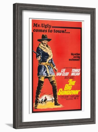 The Big Gundown, Lee Van Cleef, 1966-null-Framed Art Print