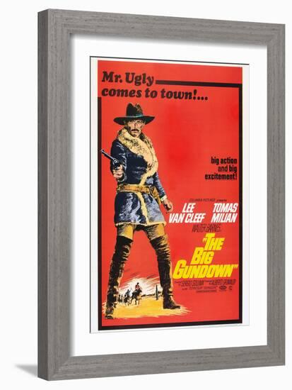 The Big Gundown, Lee Van Cleef, 1966-null-Framed Art Print