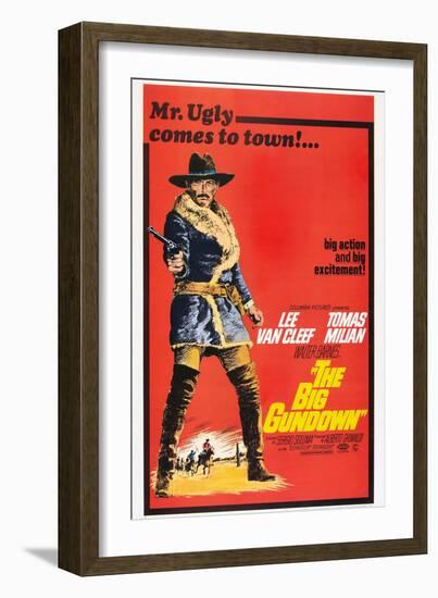 The Big Gundown, Lee Van Cleef, 1966-null-Framed Art Print