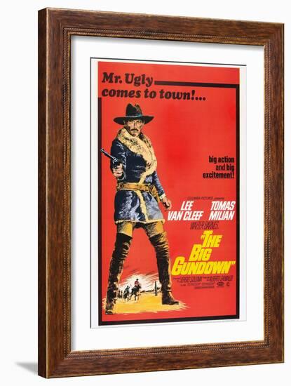 The Big Gundown, Lee Van Cleef, 1966-null-Framed Art Print