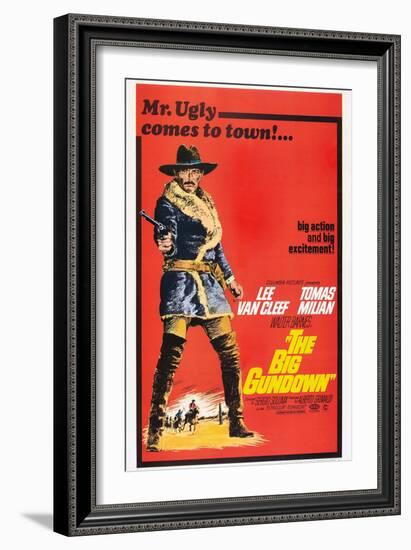 The Big Gundown, Lee Van Cleef, 1966-null-Framed Art Print