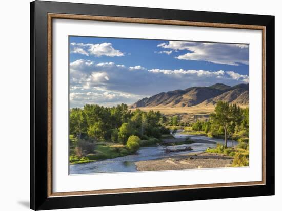 The Big Hole River Near Glen, Montana, USA-Chuck Haney-Framed Photographic Print