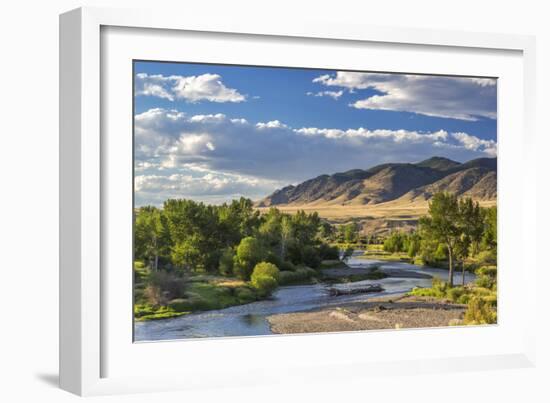 The Big Hole River Near Glen, Montana, USA-Chuck Haney-Framed Photographic Print