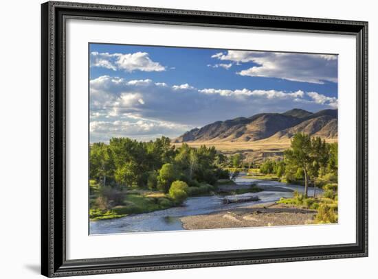 The Big Hole River Near Glen, Montana, USA-Chuck Haney-Framed Photographic Print