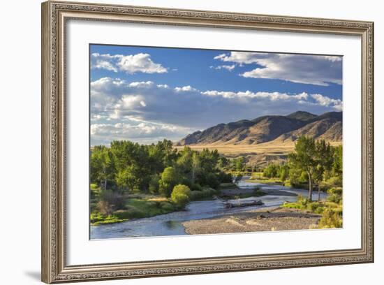 The Big Hole River Near Glen, Montana, USA-Chuck Haney-Framed Photographic Print