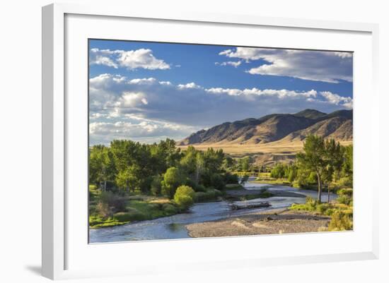 The Big Hole River Near Glen, Montana, USA-Chuck Haney-Framed Photographic Print