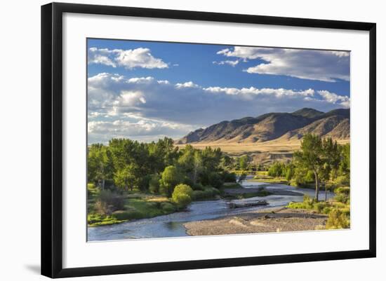 The Big Hole River Near Glen, Montana, USA-Chuck Haney-Framed Photographic Print