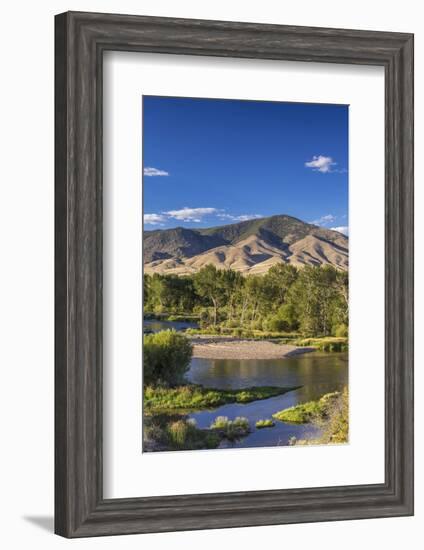 The Big Hole River Near Glen, Montana, USA-Chuck Haney-Framed Photographic Print