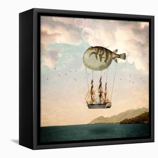 The Big Journey-Paula Belle Flores-Framed Stretched Canvas