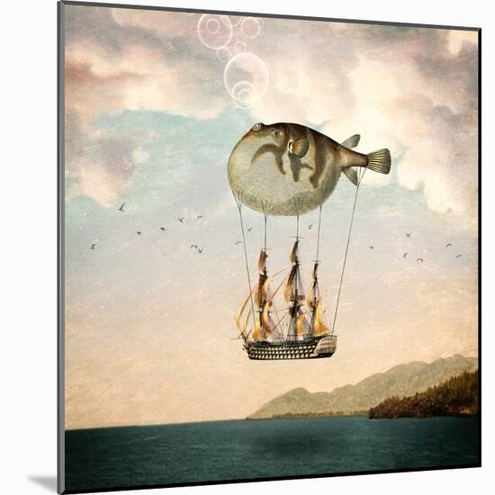 The Big Journey-Paula Belle Flores-Mounted Art Print