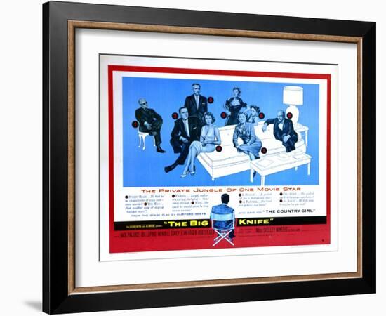 The Big Knife, 1955-null-Framed Art Print