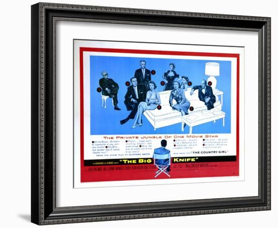 The Big Knife, 1955-null-Framed Art Print