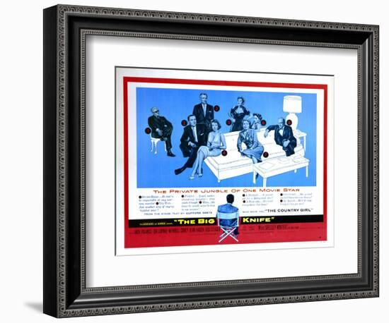 The Big Knife, 1955-null-Framed Art Print