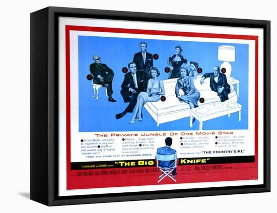 The Big Knife, 1955-null-Framed Stretched Canvas