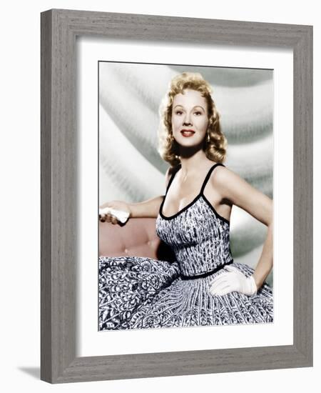 THE BIG LAND, Virginia Mayo, 1957.-null-Framed Photo