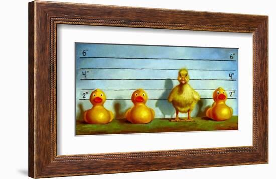 The Big Lineup-Lucia Heffernan-Framed Art Print