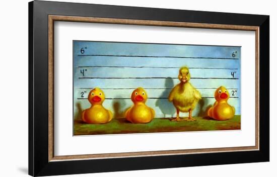 The Big Lineup-Lucia Heffernan-Framed Art Print