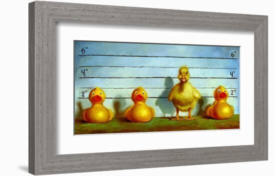 The Big Lineup-Lucia Heffernan-Framed Art Print