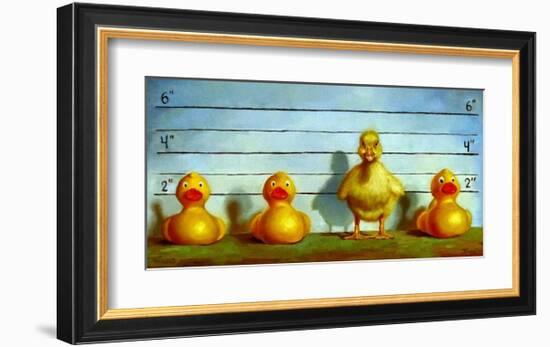 The Big Lineup-Lucia Heffernan-Framed Art Print