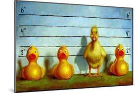 The Big Lineup-Lucia Heffernan-Mounted Art Print