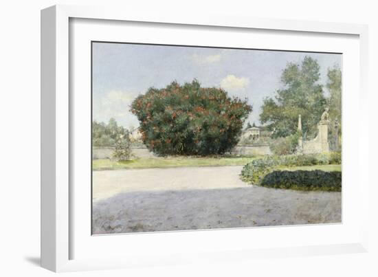 The Big Oleander-William Merrit Chase-Framed Giclee Print