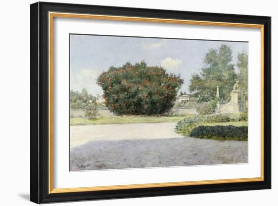 The Big Oleander-William Merrit Chase-Framed Giclee Print