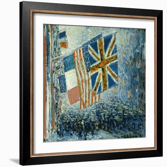 The Big Parade, 1917-Childe Hassam-Framed Giclee Print
