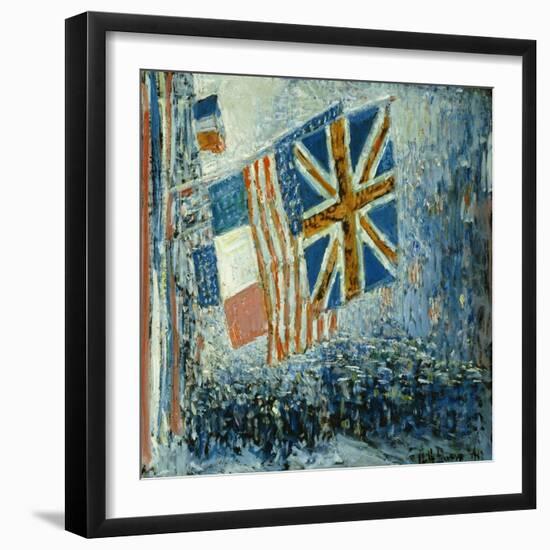 The Big Parade, 1917-Childe Hassam-Framed Giclee Print